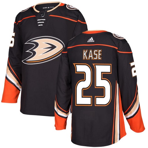مقشر للقدمين Youth Adidas Anaheim Ducks #25 Ondrej Kase Authentic Black Home NHL Jersey مقشر للقدمين
